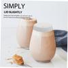 OSOLADY 100Pcs Disposable Paper Cup Covers with Lid for Hot and Cold Drinks Leak-resistant Dustproof Caps for Cups Mugs Wine Glasses Soups for Home Hotel Cafe Use view 4