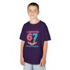 I Survived 67 Days of School Funny Donut Popsicle Kids Student Education Achievement Purple view 3