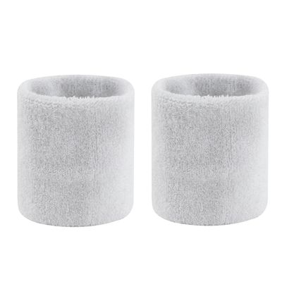 Yaregelun 1 Pairs Wrist Sweatband Sports Wristband Sweatband Wrist Sweat Band/Brace Elastic Wristband for Men Women Tennis Easy to Use White