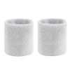 Yaregelun 1 Pairs Wrist Sweatband Sports Wristband Sweatband Wrist Sweat Band/Brace Elastic Wristband for Men Women Tennis Easy to Use White view 1