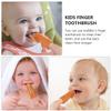 HONITANO Finger Toothbrush Silicone with Double-Sided Bristles and Massage Bumps Ergonomic Oral Cleaning Brush for Healthy Gums and Early Dental Care view 4