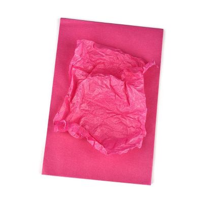 100 Sheets Acid Free Archival Tissue Paper No Acid Paper Unbuffered Interleaving Color Tissue Papers Bulk for Storing Clothes Textiles Jewelries Present Wrap(Pink,14 * 24CM)