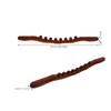 TOVINANNA Wooden Therapy Massage Stick with Beads for Full Body and Legs Lightweight Portable Muscle Relaxing Tool for Back Relief and Beauty Salon Use view 2