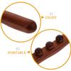 TOVINANNA Wooden Therapy Massage Stick with Beads for Full Body and Legs Lightweight Portable Muscle Relaxing Tool for Back Relief and Beauty Salon Use view 3