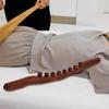 TOVINANNA Wooden Therapy Massage Stick with Beads for Full Body and Legs Lightweight Portable Muscle Relaxing Tool for Back Relief and Beauty Salon Use view 4