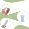 Elegaperma 5pcs Hard Contact Lens Remover Tool,Soft Contact Lens Remover Tool,Silicone Lenses Suction Holder,Hard Contacts Lenses Inserter Removers,Multicolor view 3