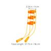 ROMISBABA Manual Back Massage Roller with Rollers for Neck Leg Arm Muscle Relief Handheld Deep Tissue Massager for Home Office Travel Use view 2