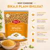 Bikaji Bikaneri Bhujia (Plain Sev) | 400g (14.11 oz) | Classic Indian Namkeen Snack | Light & Crunchy Gram Flour Sev | Traditional Tea-Time Snack | Vegetarian view 4