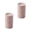 2Pcs Walnut Wood Essential Oil Diffuser, Wooden Aromatherapy Round Office Home Car Diffuser, Small Wooden Diffuser for Essential Oils Aromatherapy Diffusers, Health and Household view 1