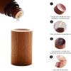 2Pcs Walnut Wood Essential Oil Diffuser, Wooden Aromatherapy Round Office Home Car Diffuser, Small Wooden Diffuser for Essential Oils Aromatherapy Diffusers, Health and Household view 2