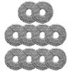10/4Pcs Vacuum Cleaner Accessories Mop Cloth For Conga 13090 Spin Revol Home Robot Vacuum Mop Replacement Mop Cloth Rag Cleaning(10 PACK) view 1