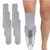 Cotton Prosthetic Socks, Soft Breathable Stump Liners, Multiple Lengths and Colors for Daily Wear, 6-Pack (Grey L) view 1