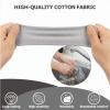 Cotton Prosthetic Socks, Soft Breathable Stump Liners, Multiple Lengths and Colors for Daily Wear, 6-Pack (Grey L) view 3