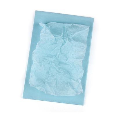 100 Sheets Acid Free Archival Tissue Paper No Acid Paper Unbuffered Interleaving Color Tissue Papers Bulk for Storing Clothes Textiles Jewelries Present Wrap(Blue,21 * 30CM)