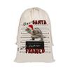 CafeTime Iguana in Santa Hat Dear Santa Sack with Name, Personalized Christmas Bags, Xmas Drawstring Bags Holiday Christmas Eve Box Large Sack Bags 19.5x31.5 inch Style 27 view 1