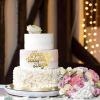 10 Pcs Gold Acrylic Mirror Cake Toppers Valentine's Day Love Heart Side Cake Decor for Party Dessert DIY Supplies view 4