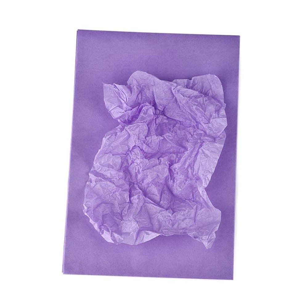 100 Sheets Acid Free Archival Tissue Paper No Acid Paper Unbuffered Interleaving Color Tissue Papers Bulk for Storing Clothes Textiles Jewelries Present Wrap(Purple,21 * 30CM)