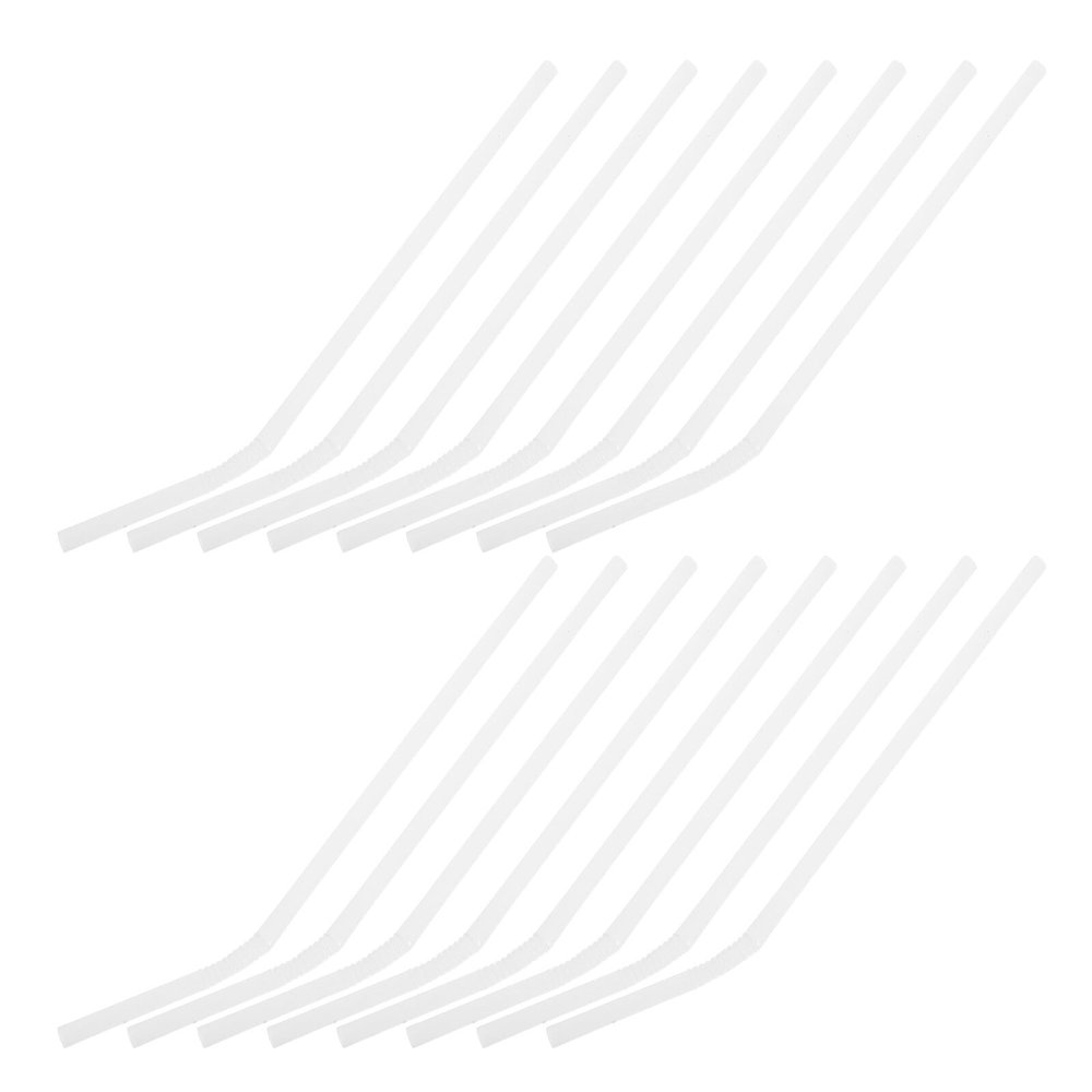 GALPADA 100pcs Bendable Straws Individually Wrapped for Safety Heat Resistant Flexible Drinking Straws for Drinks Coffee Cocktails Smoothies Parties Restaurants Everyday Use