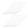 GALPADA 100pcs Bendable Straws Individually Wrapped for Safety Heat Resistant Flexible Drinking Straws for Drinks Coffee Cocktails Smoothies Parties Restaurants Everyday Use view 1