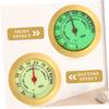 Mechanical Hygrometer Gauge for Cigar Boxes, Metal view 3