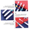 Beaupretty 3pcs Cartoon Manual Toothbrushes with Soft Bristles for Ages Ergonomic Handle Design Mixed Colors Blue Yellow Red Gentle Gum Protection view 4