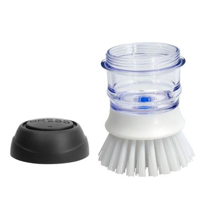 CELOX Dish Brush with Soap Dispenser for Pot Pan Sink Cleaning
