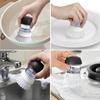 CELOX Dish Brush with Soap Dispenser for Pot Pan Sink Cleaning view 3