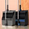 Broom and Dustpan Set Broom Set Household Dustpan Brush Head Sweeping Individual Sweep Foldable Garbage(Rotating Blue) view 2