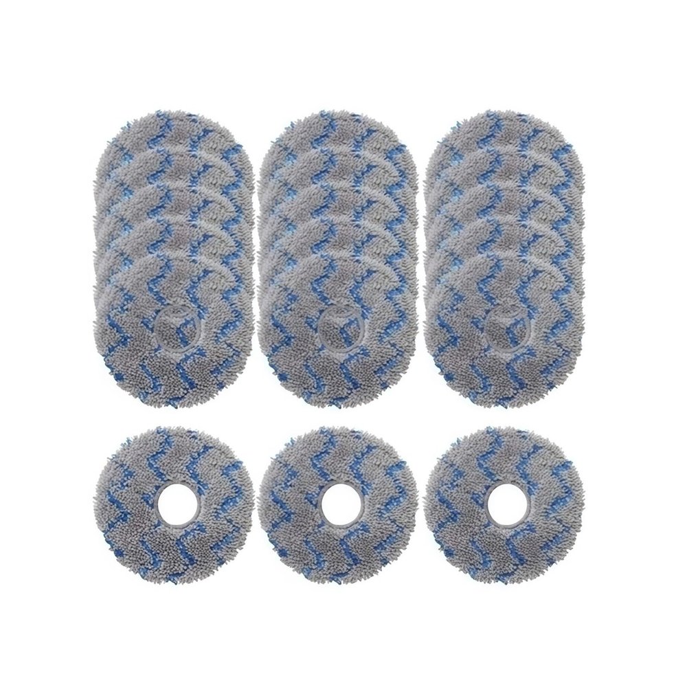 18PCS Mop Cloth Replacement, Compatible For ECOVACS DEBOT T50 PRO OMNI - Vacuum Cleaner Parts Accessories
