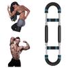 Adjustable Arm and Chest Muscle Trainer- Portable Upper Body Shoulder Workout Equipment Spring Resistance for Home Fitness, Detachable Design view 1