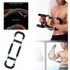 Adjustable Arm and Chest Muscle Trainer- Portable Upper Body Shoulder Workout Equipment Spring Resistance for Home Fitness, Detachable Design view 3