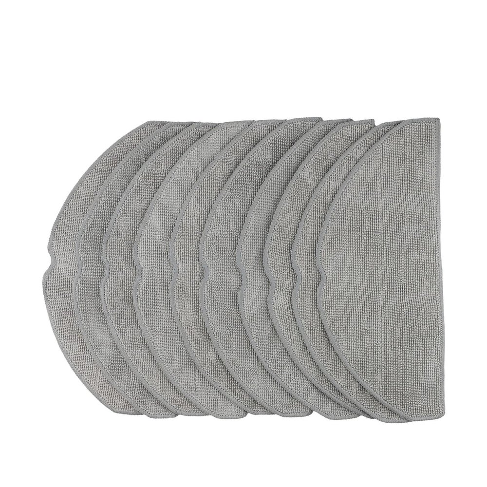 10/4PCS Microfiber Mop Cloths Kit Household ReplacementCompatible For EufyG50 For Hybrid/For L60 For Hybrid/For L60 For Hybrid SES(10 PACK)