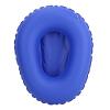 Cufaee Inflatable Bedpan, Washable Portable Air Inflation Blue Bed Pan, Medical Inflatable Bed Pan Anti Bedsore Toilet Urinal view 1