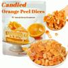 9 oz Candied Orange Peel Dices, Sweet Citrus Bits for Baking and Desserts view 1