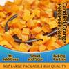 9 oz Candied Orange Peel Dices, Sweet Citrus Bits for Baking and Desserts view 3