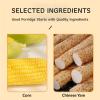500g (10 Bags) Yam Corn Porridge - Instant Natural Nutrition Cereal, Individually Portioned Packets, Quick Breakfast & Meal Replacement, Gentle Stomach-Friendly Food for Daily Moment view 4