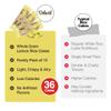 Deluxe & Bla Bla Thin and Crispy Lemon Coated Rice Cakes, Kosher Certified Dairy, Gluten Free, Nuts Free Snack Pack Of 3 (Pack of 3, Lemon Coated) view 4