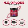 BSN N.O.-XPLODE Pre Workout Powder, Energy Supplement for Men and Women with Creatine and Beta-Alanine, Grape, 16 Servings, 0.65 Pound (Packaging May Vary) view 4