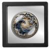 Creation Wave Coin The Power of Light & Water in Motion Collectible Art Token, Ocean Energy & Divine Harmony Inspired by Nature and Faith (Silver Color) view 3