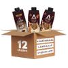 Atkins Coffee Lovers Protein Shake Variety Pack, Mocha Latte, Caf Caramel and Caf au Lait Flavored Protein Shakes, 15g Protein, 3g Fiber, GLP-1 Friendly, 12 Count view 1