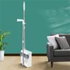 JSEIAJB Standable Folding Broom Dustpan Set Combination Household Plastic Magic Sweeper Wiper view 3