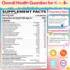 Ceecisee Kids Multivitamin with Iron Gummies: Natural Sugar Free Methylated Multivitamin Gummy with Omega 3 Probiotic Elderberry DHA Calcium Zinc - Daily Immune Overall Support for Kids(120 Count) view 2