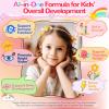 Ceecisee Kids Multivitamin with Iron Gummies: Natural Sugar Free Methylated Multivitamin Gummy with Omega 3 Probiotic Elderberry DHA Calcium Zinc - Daily Immune Overall Support for Kids(120 Count) view 4