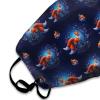 JZDACH Cloth Face Mask Balaclavas with Adjustable Ear Straps 3 Pack, Anime Fox Dustproof Mouth Scarf Reusable Washable Mask for Outdoor Indoor Use view 2