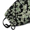 JZDACH Reusable Cloth Face Mask Mouth Scarf 3 Pack for Adults, Dustproof Adjustable Ear Loops Breathable Comfortable Fabric Mask Balaclavas Money American Bill Dollars view 2