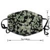 JZDACH Reusable Cloth Face Mask Mouth Scarf 3 Pack for Adults, Dustproof Adjustable Ear Loops Breathable Comfortable Fabric Mask Balaclavas Money American Bill Dollars view 4