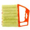1 Piece NineLife Basics Washable Multifunction Cleaning Window Blinds Brush, Portable Home Air Conditioning Cleaner Duster, Household Crevice Cleaning Brush, Household Cleaning Tool (Yellow) view 1