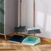 JSEIAJB Dust Broom Set Magic Home Cleaning Pan Brush Garbage Scoop and Dustpan Floor Shovel Grabber Wiper Hair Silicone House Sweeper(E) view 2