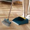 JSEIAJB Dust Broom Set Magic Home Cleaning Pan Brush Garbage Scoop and Dustpan Floor Shovel Grabber Wiper Hair Silicone House Sweeper(E) view 3