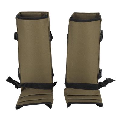 BowyTrading Snake Gaiters Leg Guards, hable Weight e Leg Cover for Hiking Cam Mountainee, Bite Gaiters with Straps (Green)